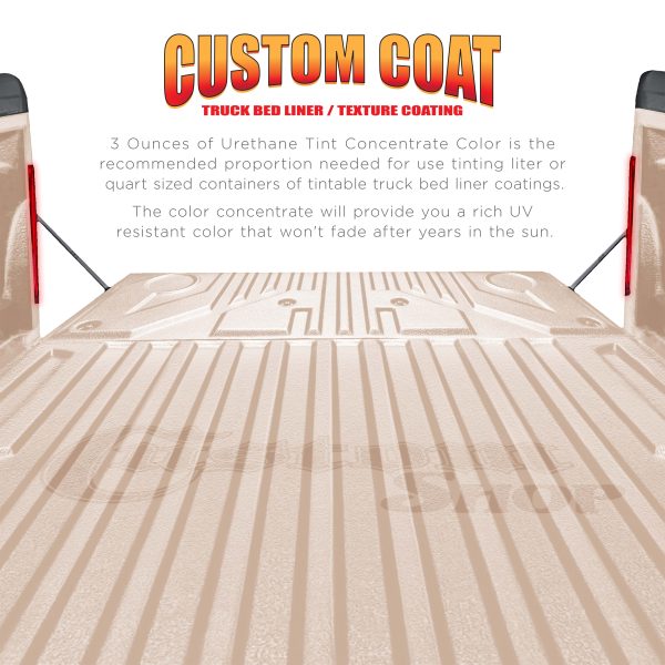 Camouflage Series 3 oz (Frost Beige Federal Standard Color #36521) Urethane Tint Concentrate for Tinting Truck Bed Liner Coatings on Sale - Image 5