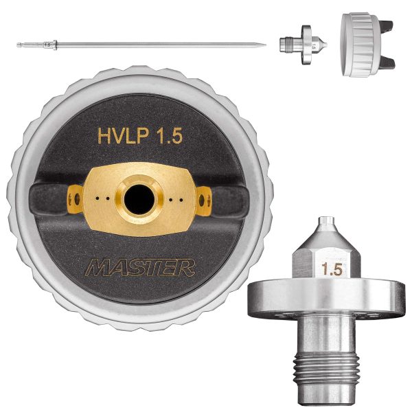 1.5 mm Needle, Fluid Nozzle and Air Cap Set Only - Fits a PRO-44 Series High Performance HVLP Spray Gun For Sale - Image 2