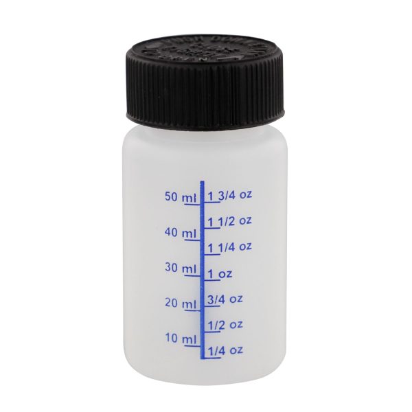 Paint Touch Up Bottles with Child Safety Lids (Box of 50) - 2 oz (60ml) Fluid Capacity, Mixing Ball, Touch-Up Applicator Brush - Fix Chips, Scratches Online now - Image 3