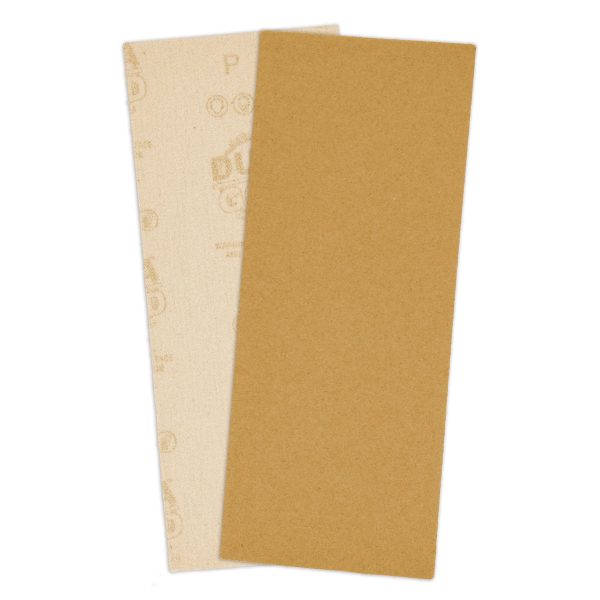 120 Grit - 1 3 Sheet Size Wood Workers Gold, 3-2 3  x 9  with Hook & Loop Backing - Box of 20 Sheets - Jitterbug Sander Fashion - Image 3