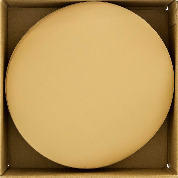 1000 Grit - 6  Gold Hook & Loop No Hole Pattern Sanding Discs for DA Sanders - Box of 24 Hot on Sale - Image 2