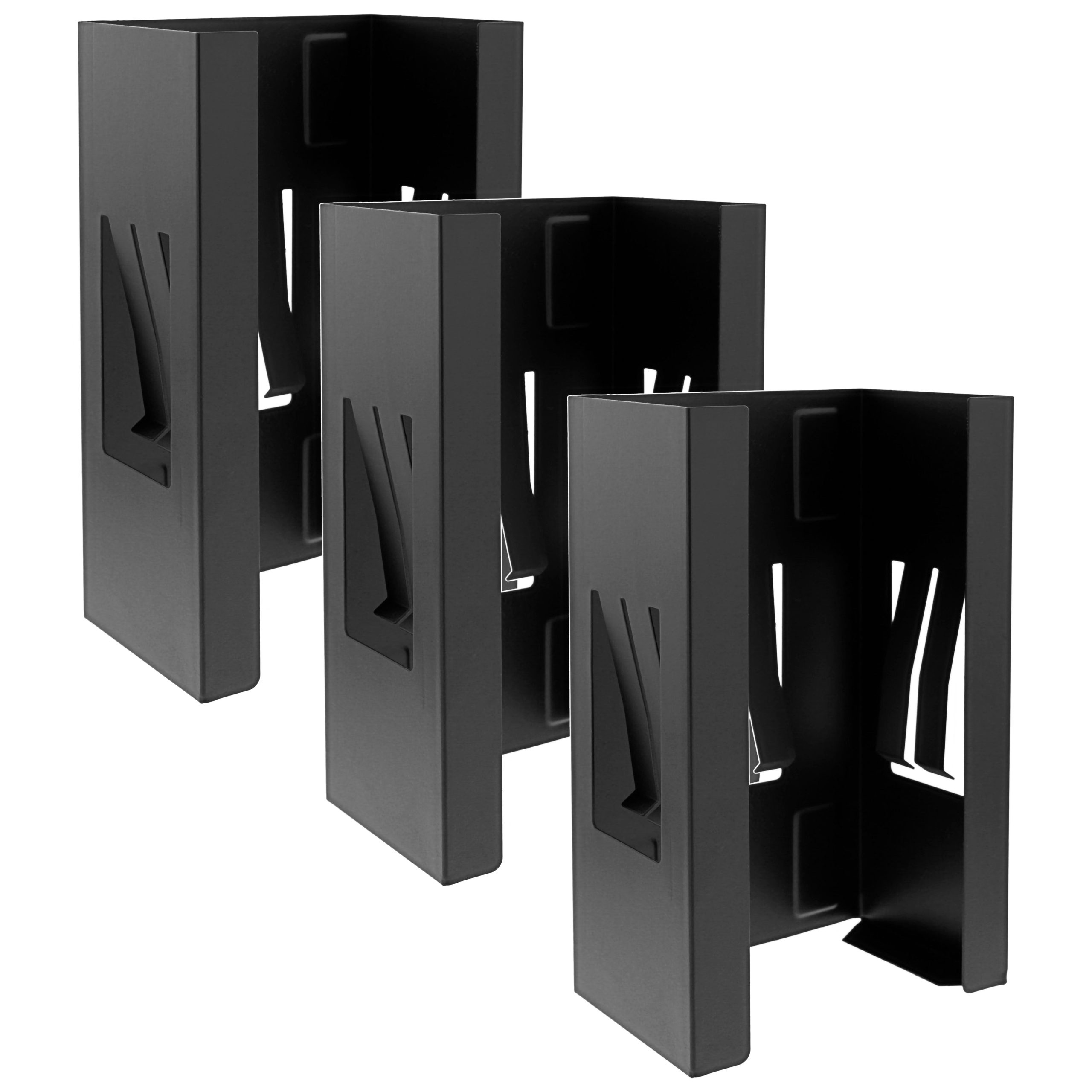 Glove Holder for Wall Mount (Pack of 3), Glove Dispenser, Tissue Box Holder for Wall Mount, Magnetic Latex Gloves Dispenser Discount