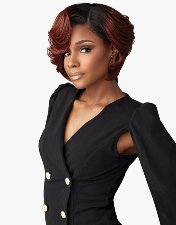Sensationnel Butta Chic Bob 5  Deep Glueless HD Lace Front Wig - BOB UNIT 1 Discount