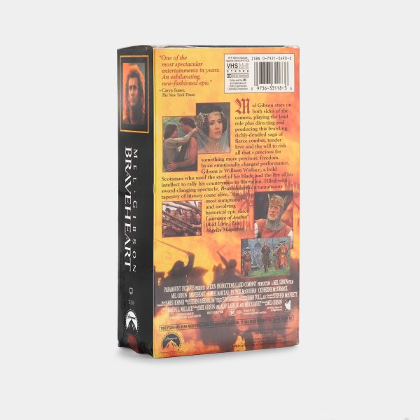 Braveheart (Sealed) VHS Tapes Hot on Sale - Image 2
