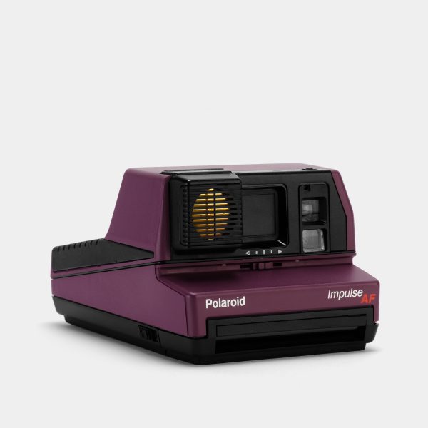 Polaroid 600 Impulse Autofocus Burgundy Instant Film Camera Online Sale - Image 2