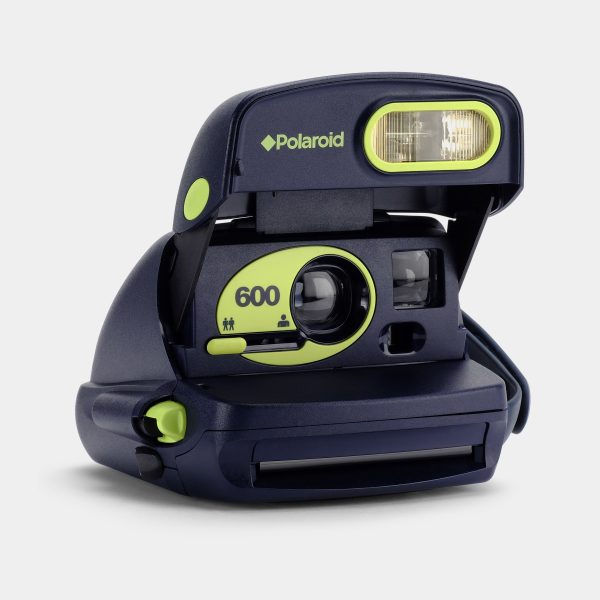 Polaroid 600 Express Navy and Neon Instant Film Camera Discount